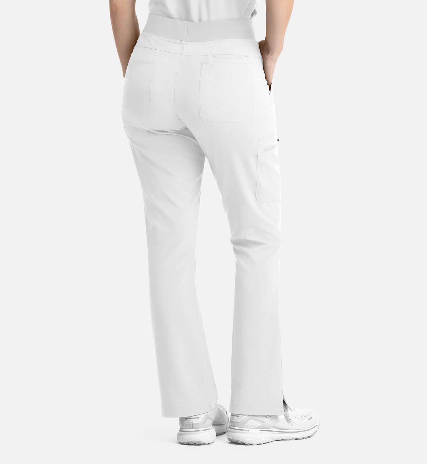 Women Maevn Momentum Full Elastic Band Flare Leg Pant 5093