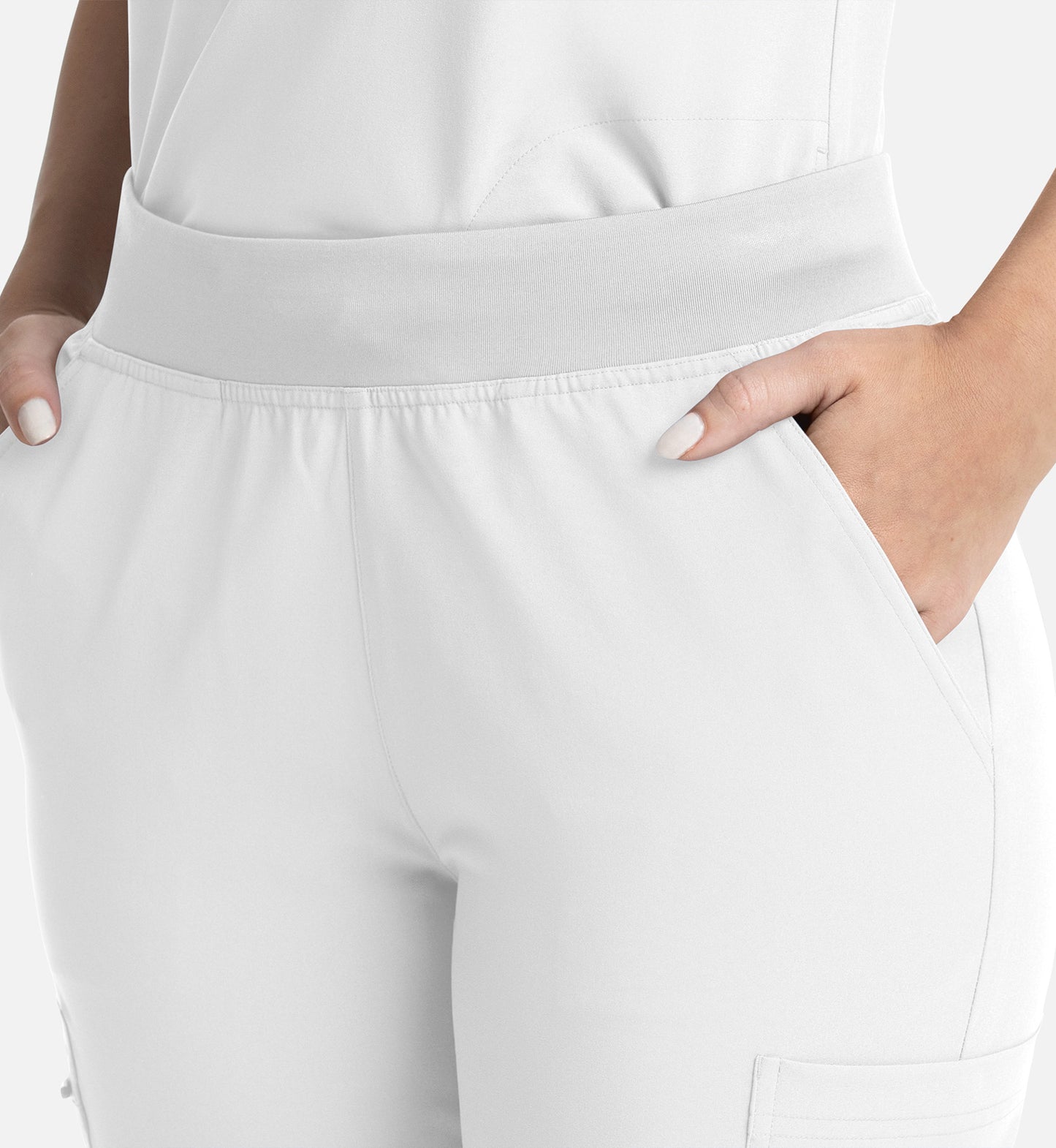 Women Maevn Momentum Full Elastic Band Flare Leg Pant 5093