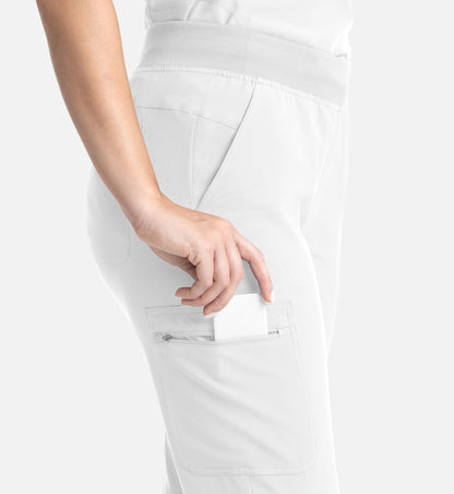 Women Maevn Momentum Full Elastic Band Flare Leg Pant 5093