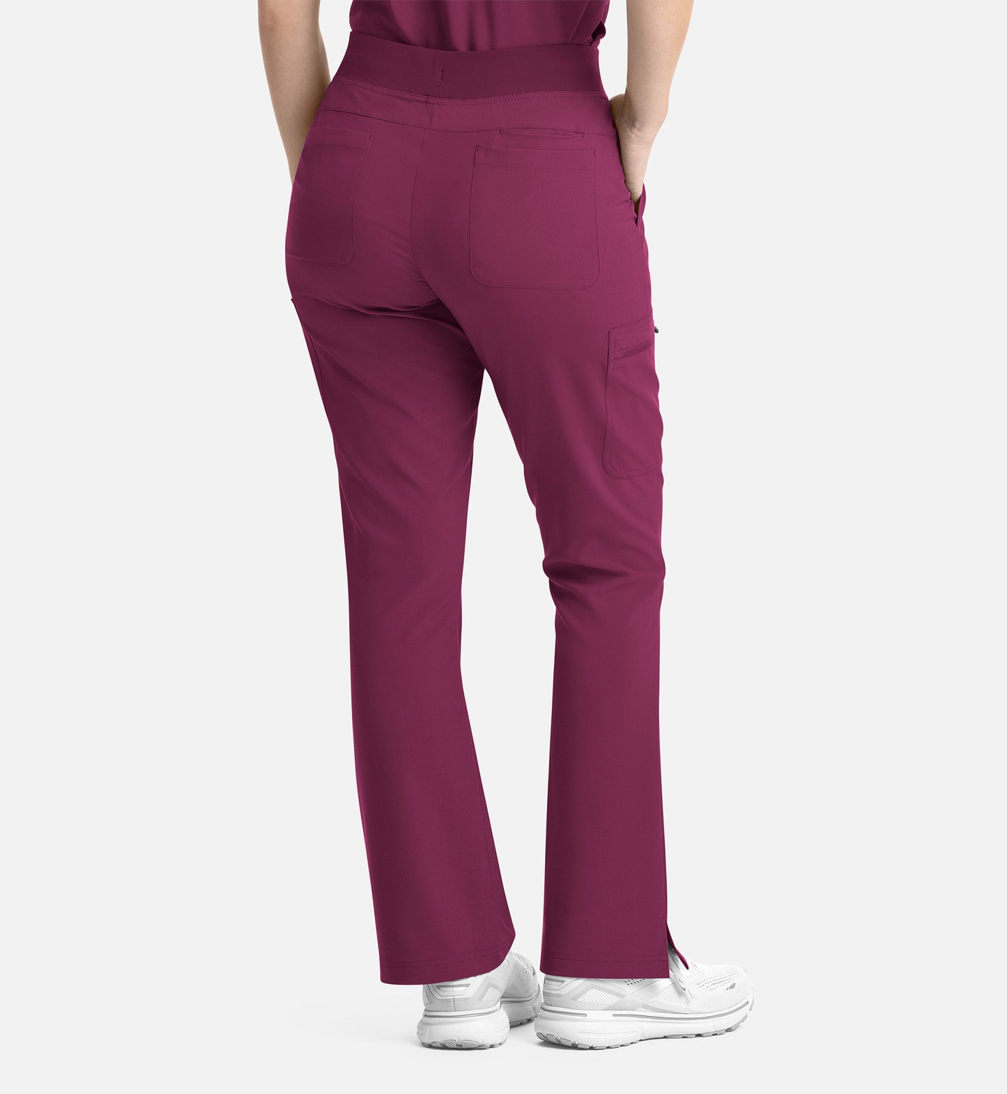 Women Maevn Momentum Full Elastic Band Flare Leg Pant 5093