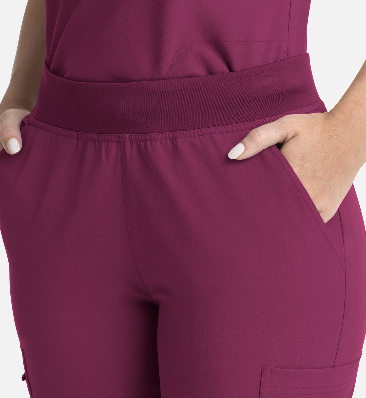 Women Maevn Momentum Full Elastic Band Flare Leg Pant 5093