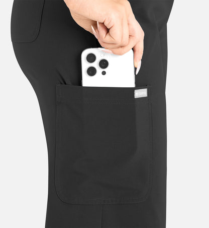 Women Maven Momentum High Waist Full Elastic Wide Leg Pant 5094