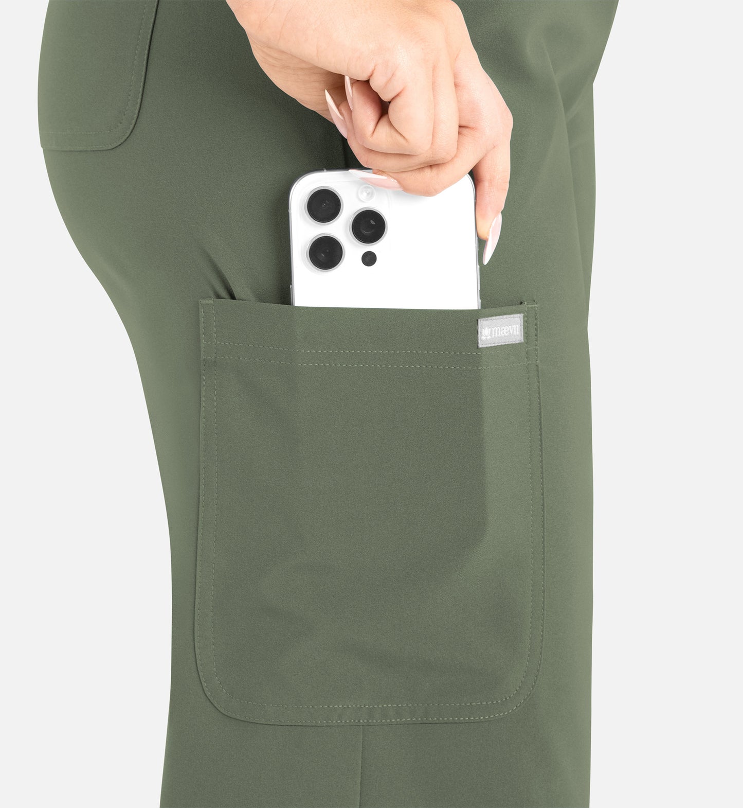 Women Maven Momentum High Waist Full Elastic Wide Leg Pant 5094