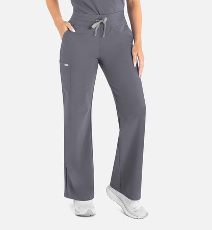 Women Maven Momentum High Waist Full Elastic Wide Leg Pant 5094