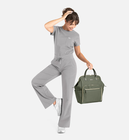 Women Maven Momentum High Waist Full Elastic Wide Leg Pant 5094