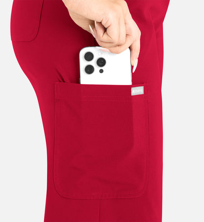 Women Maven Momentum High Waist Full Elastic Wide Leg Pant 5094