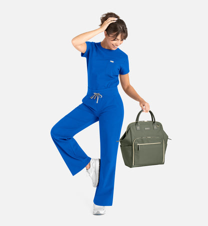 Women Maven Momentum High Waist Full Elastic Wide Leg Pant 5094