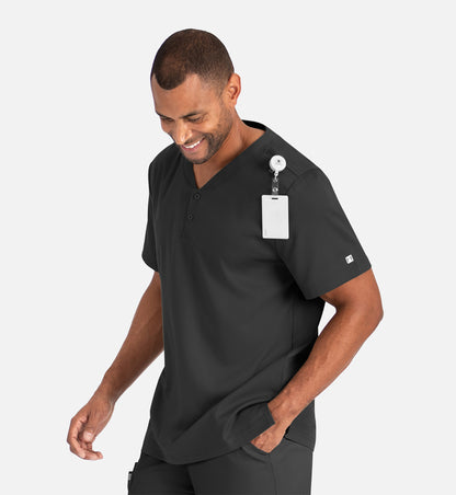 Men- Maevn Matrix Tuckable Henley Top 5503