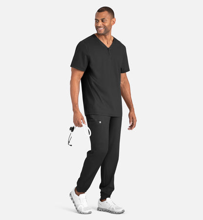 Men- Maevn Matrix Tuckable Henley Top 5503