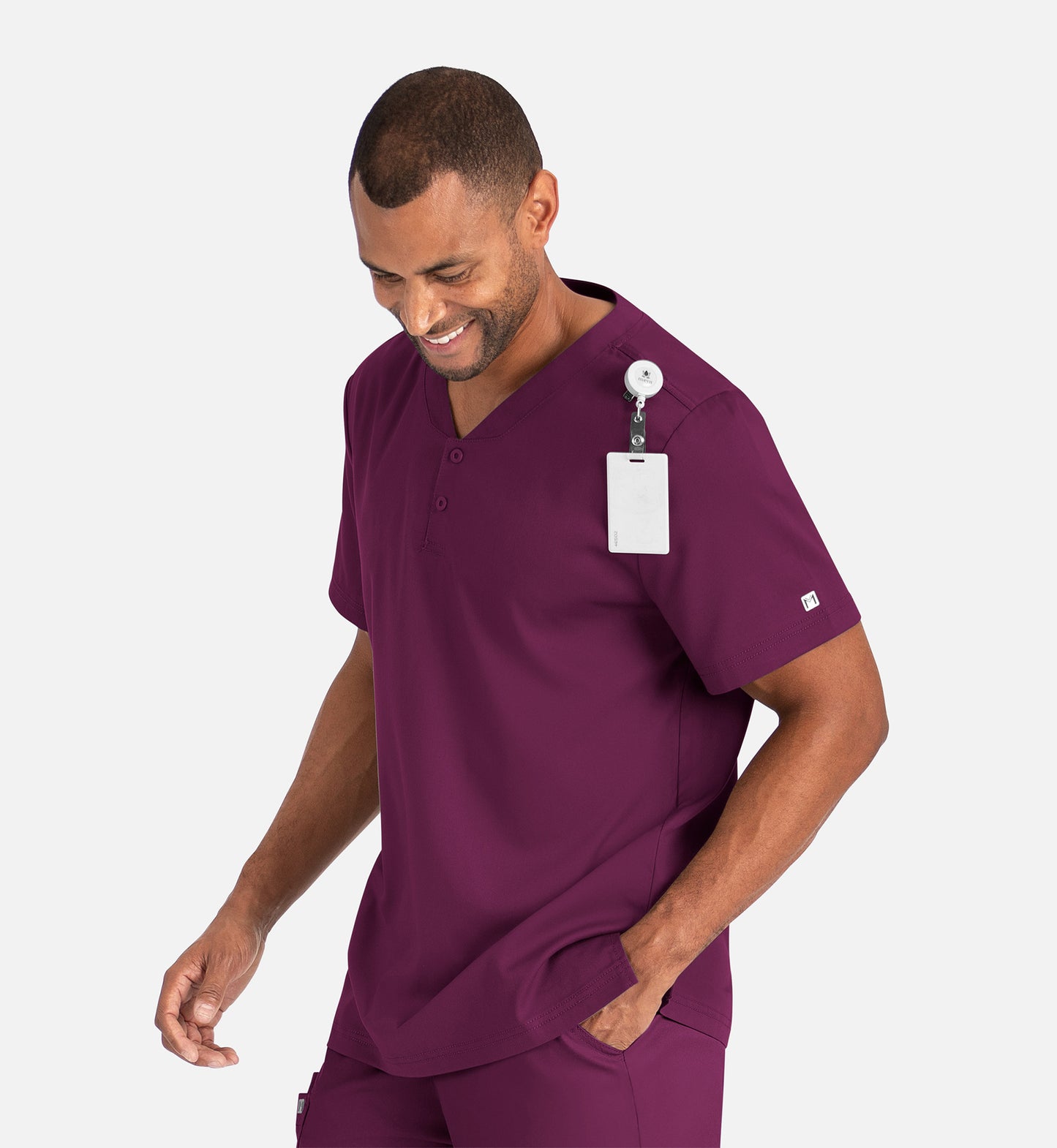 Men- Maevn Matrix Tuckable Henley Top 5503