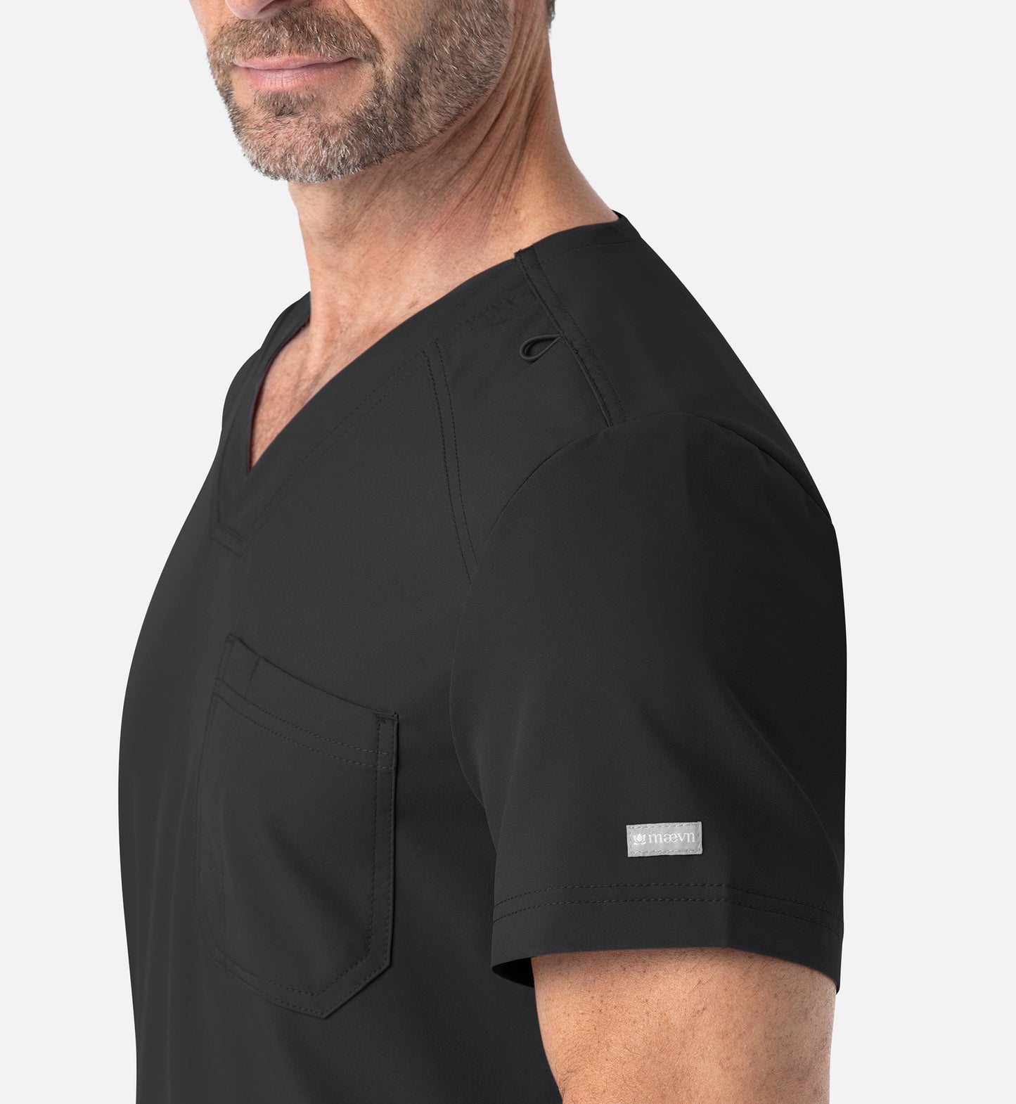 Men- Maevn Momentum Tuckable Basic V-Neck Top 5801