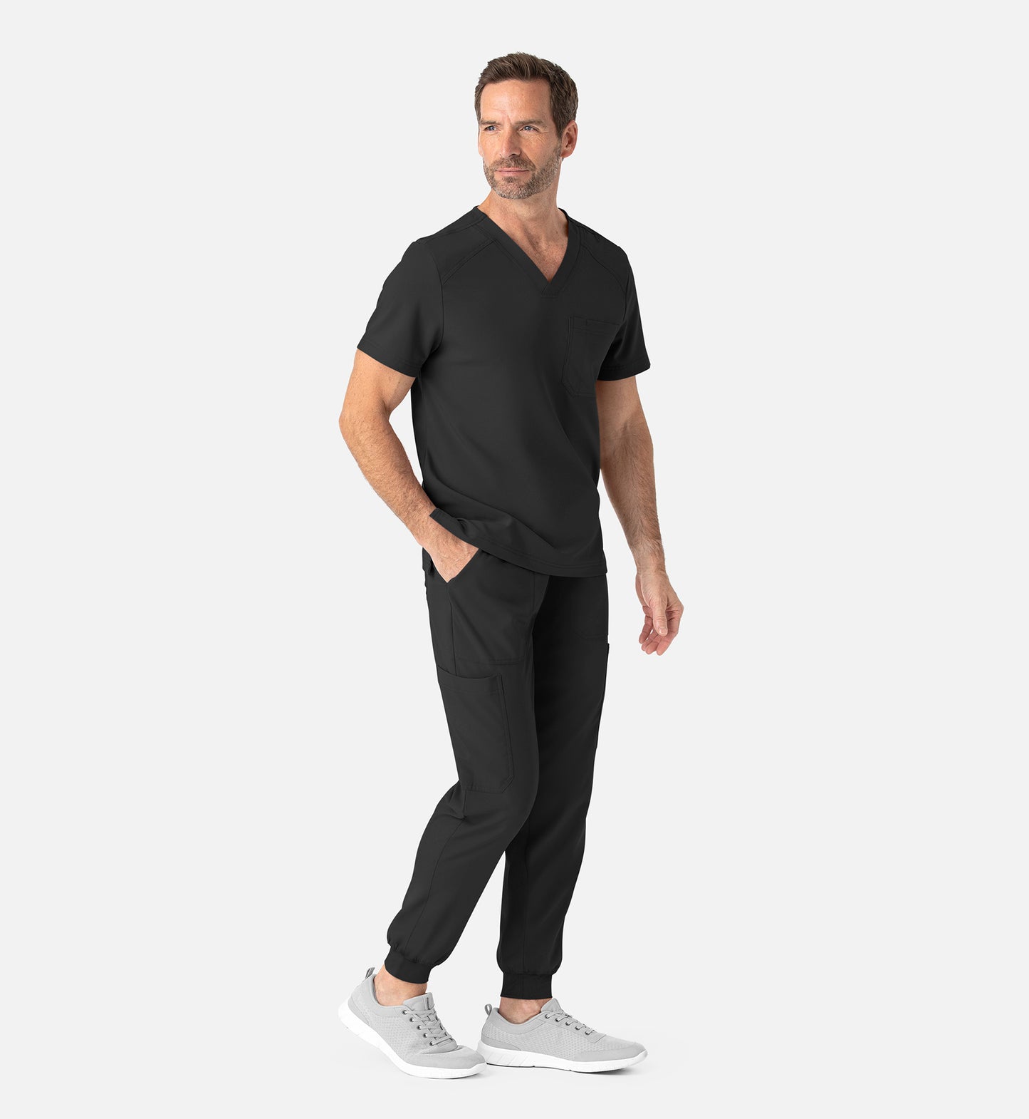Men- Maevn Momentum Tuckable Basic V-Neck Top 5801