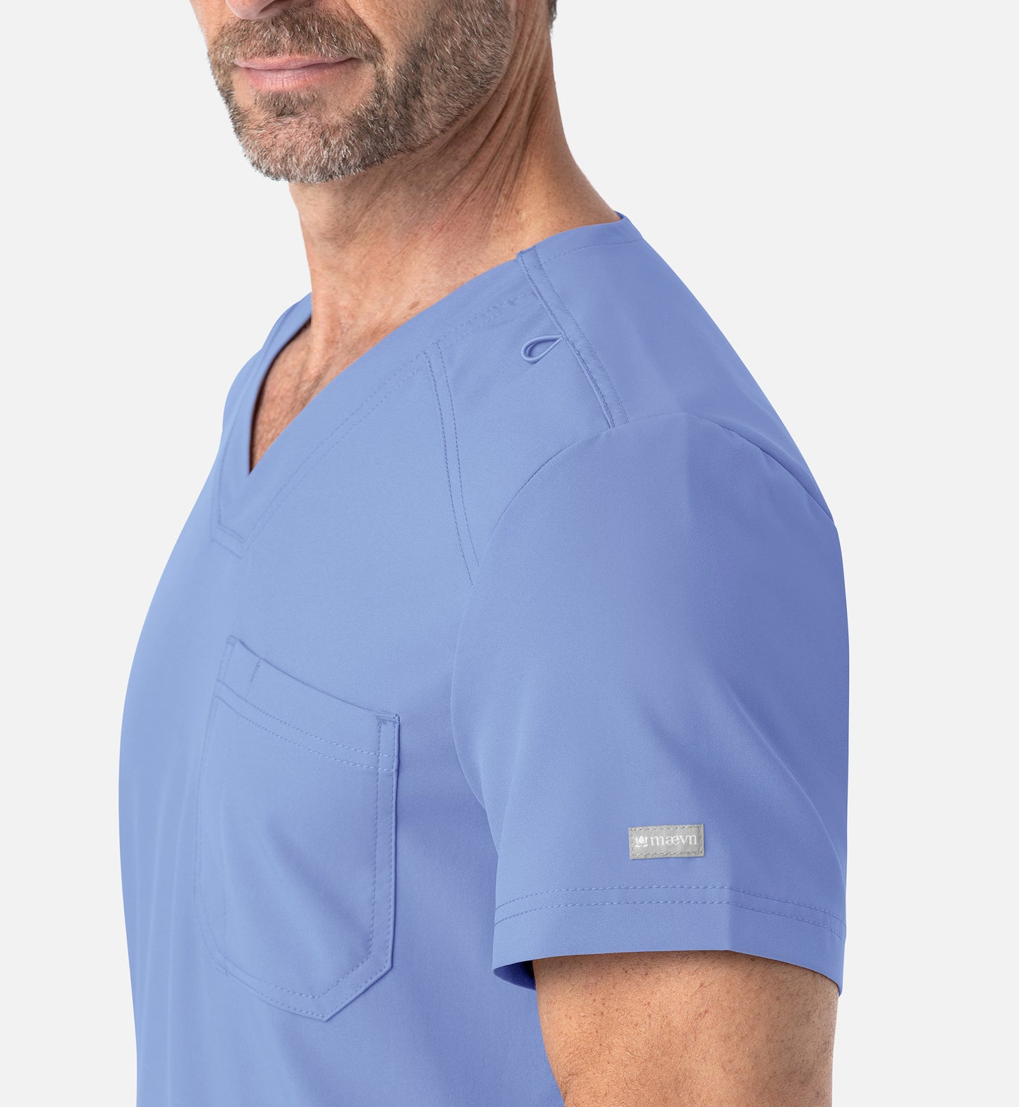 Men- Maevn Momentum Tuckable Basic V-Neck Top 5801