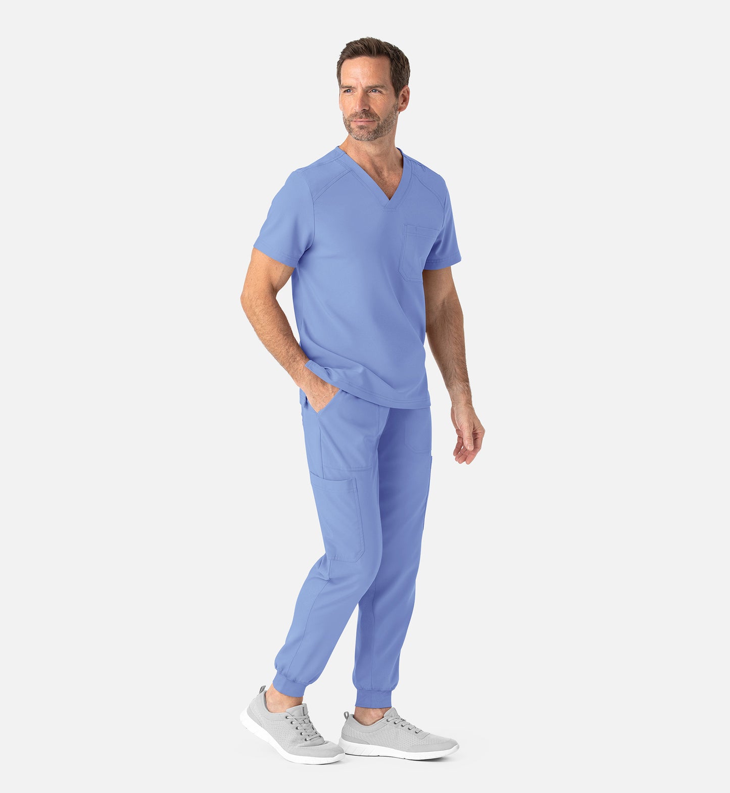 Men- Maevn Momentum Tuckable Basic V-Neck Top 5801