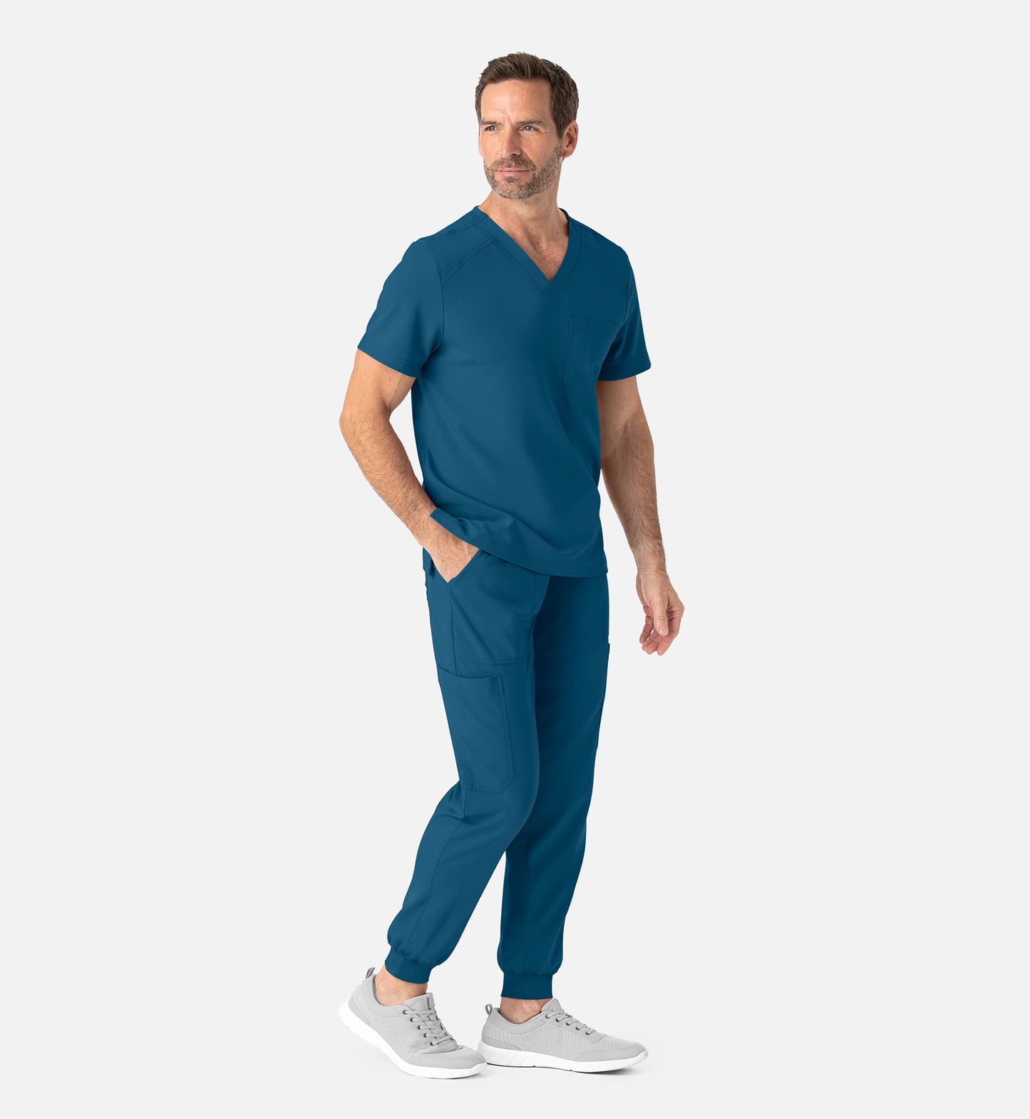 Men- Maevn Momentum Tuckable Basic V-Neck Top 5801