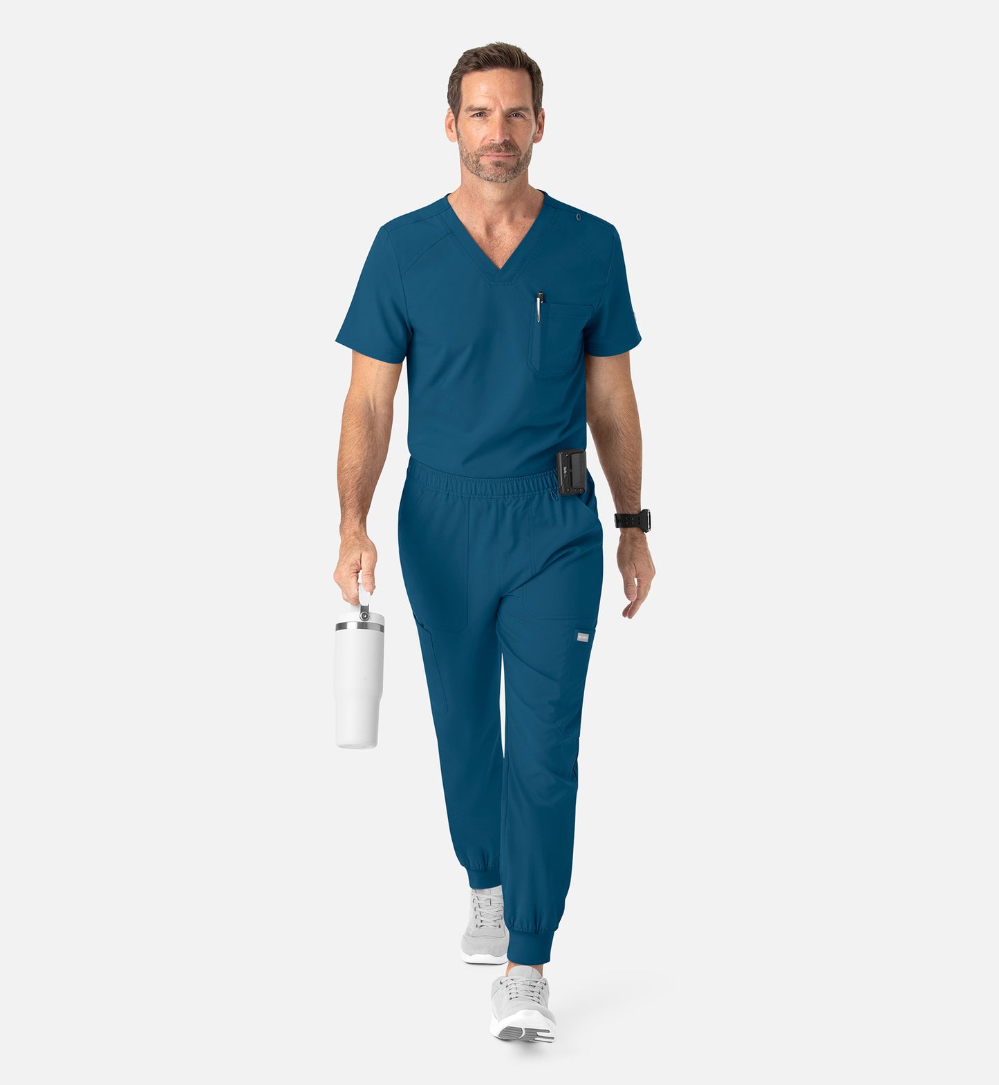 Men- Maevn Momentum Tuckable Basic V-Neck Top 5801