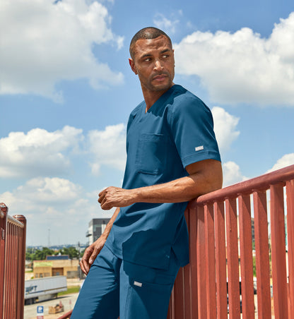 Men- Maevn Momentum Tuckable Basic V-Neck Top 5801