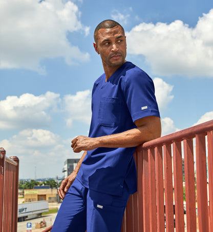 Men- Maevn Momentum Tuckable Basic V-Neck Top 5801