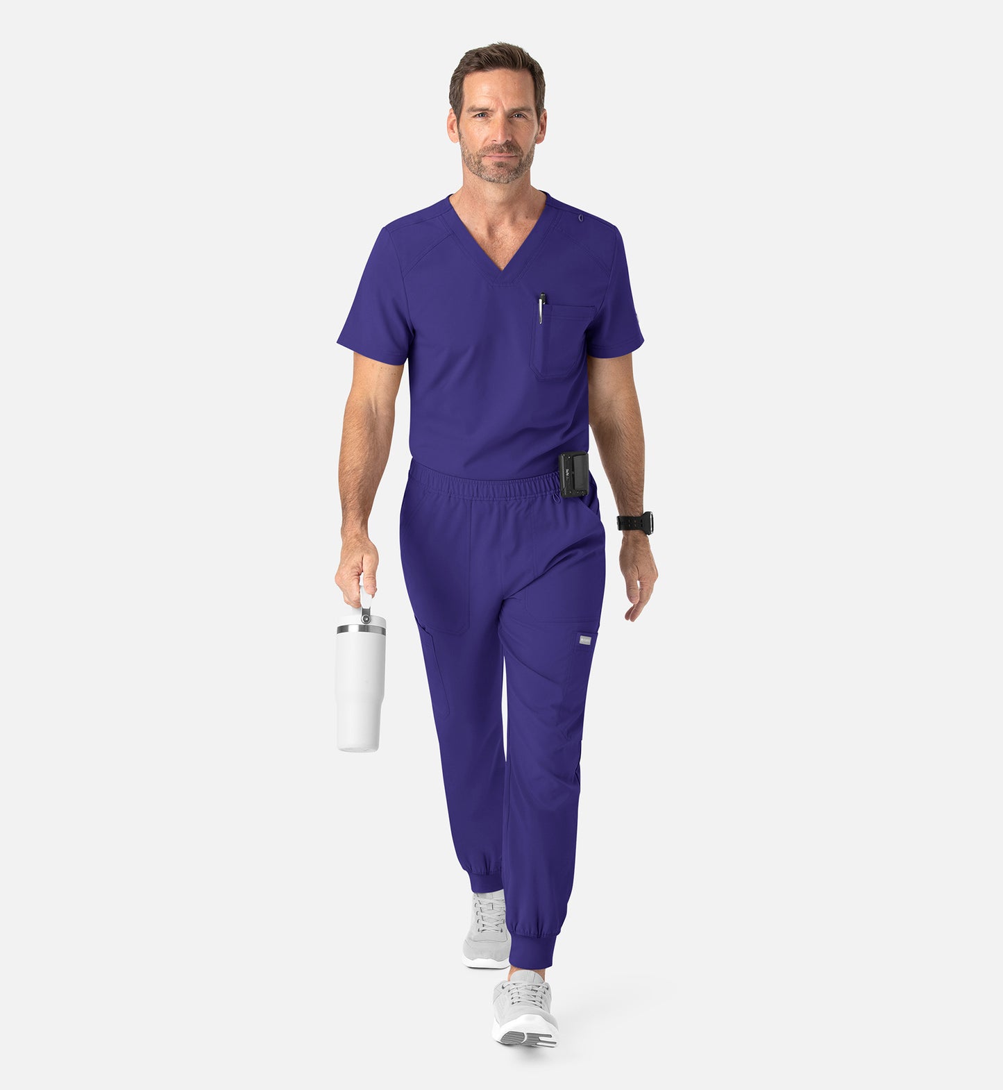 Men- Maevn Momentum Tuckable Basic V-Neck Top 5801