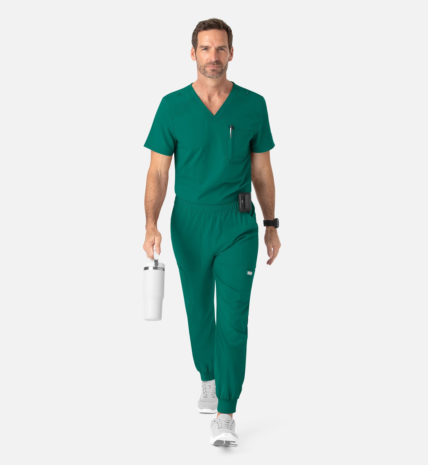 Men- Maevn Momentum Tuckable Basic V-Neck Top 5801