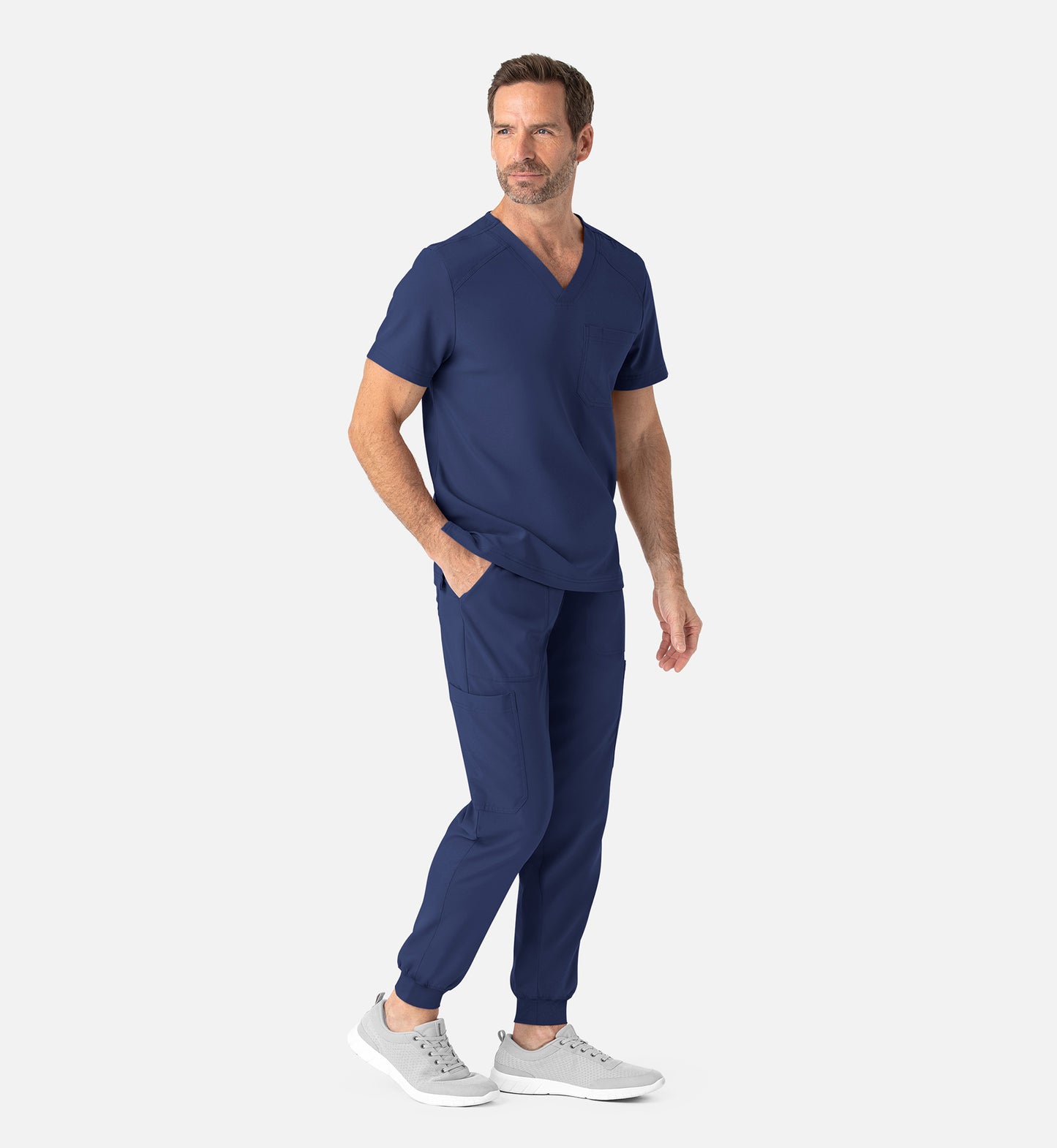 Men- Maevn Momentum Tuckable Basic V-Neck Top 5801