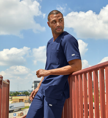 Men- Maevn Momentum Tuckable Basic V-Neck Top 5801