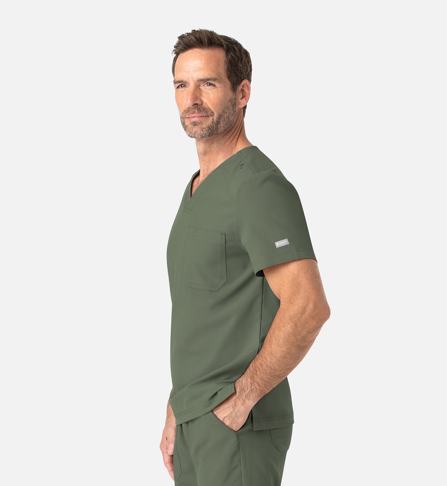 Men- Maevn Momentum Tuckable Basic V-Neck Top 5801