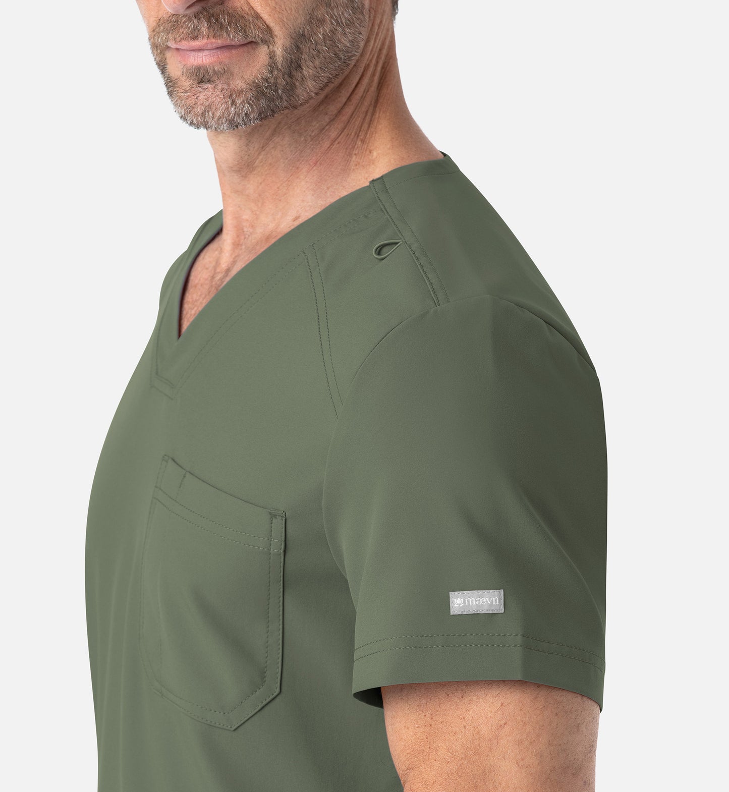 Men- Maevn Momentum Tuckable Basic V-Neck Top 5801