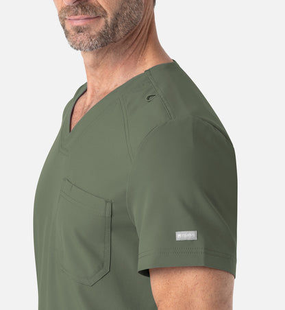 Men- Maevn Momentum Tuckable Basic V-Neck Top 5801