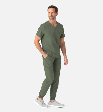 Men- Maevn Momentum Tuckable Basic V-Neck Top 5801
