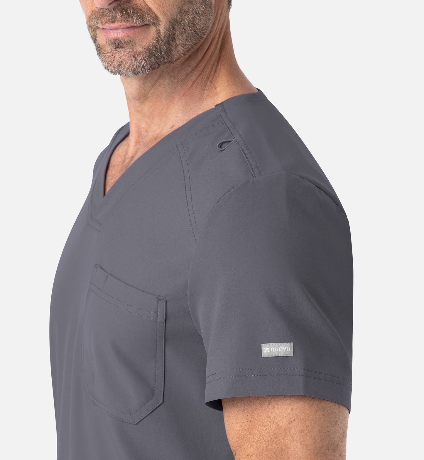 Men- Maevn Momentum Tuckable Basic V-Neck Top 5801