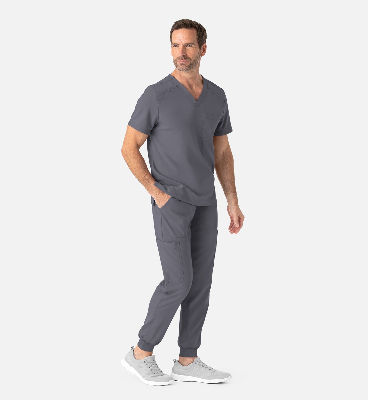 Men- Maevn Momentum Tuckable Basic V-Neck Top 5801