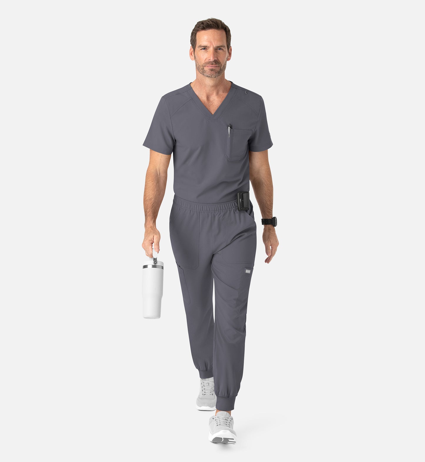 Men- Maevn Momentum Tuckable Basic V-Neck Top 5801