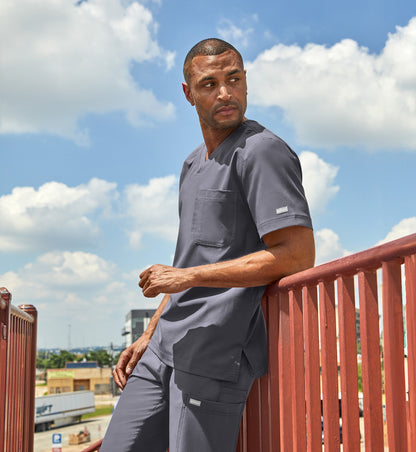 Men- Maevn Momentum Tuckable Basic V-Neck Top 5801