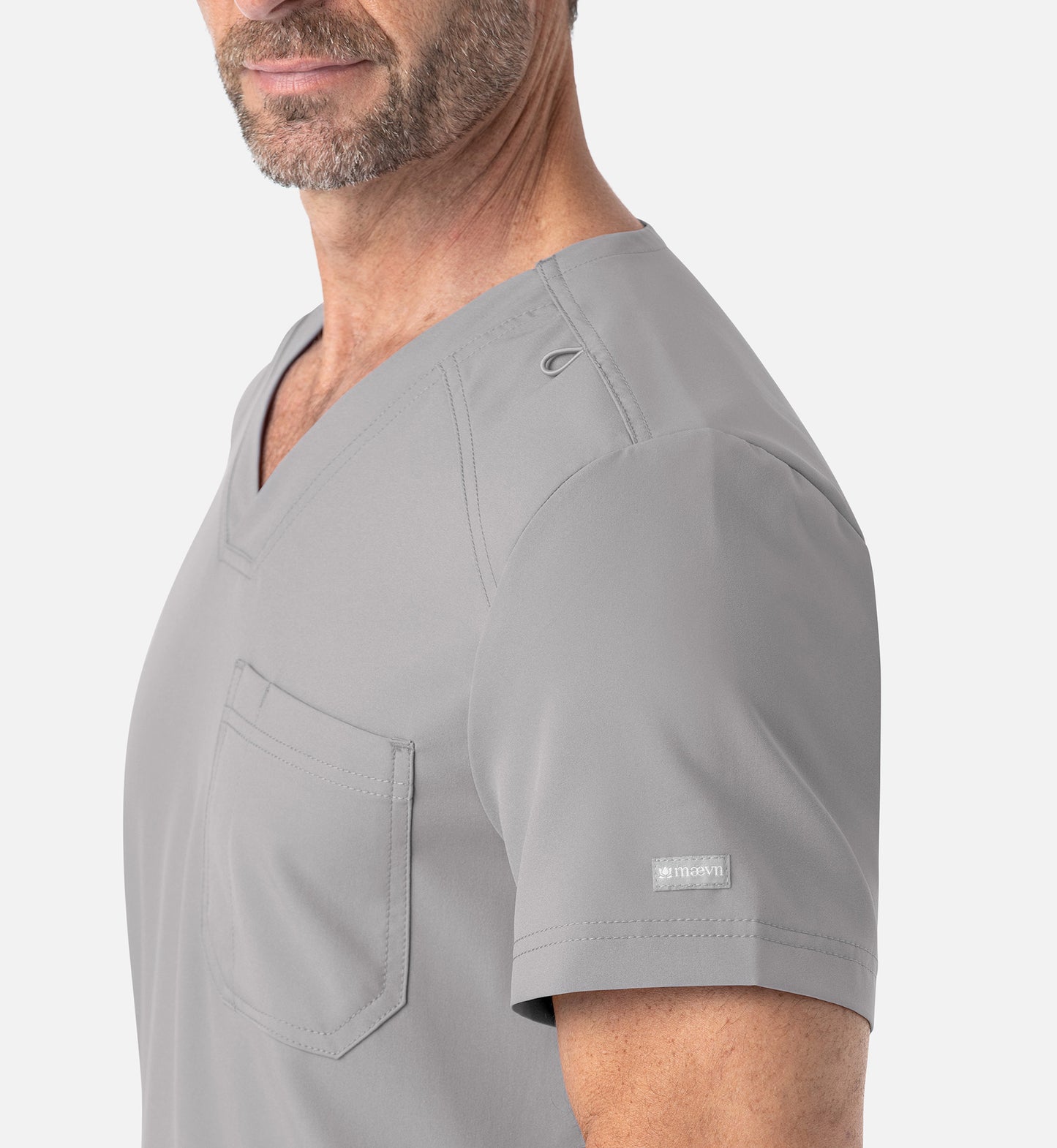 Men- Maevn Momentum Tuckable Basic V-Neck Top 5801