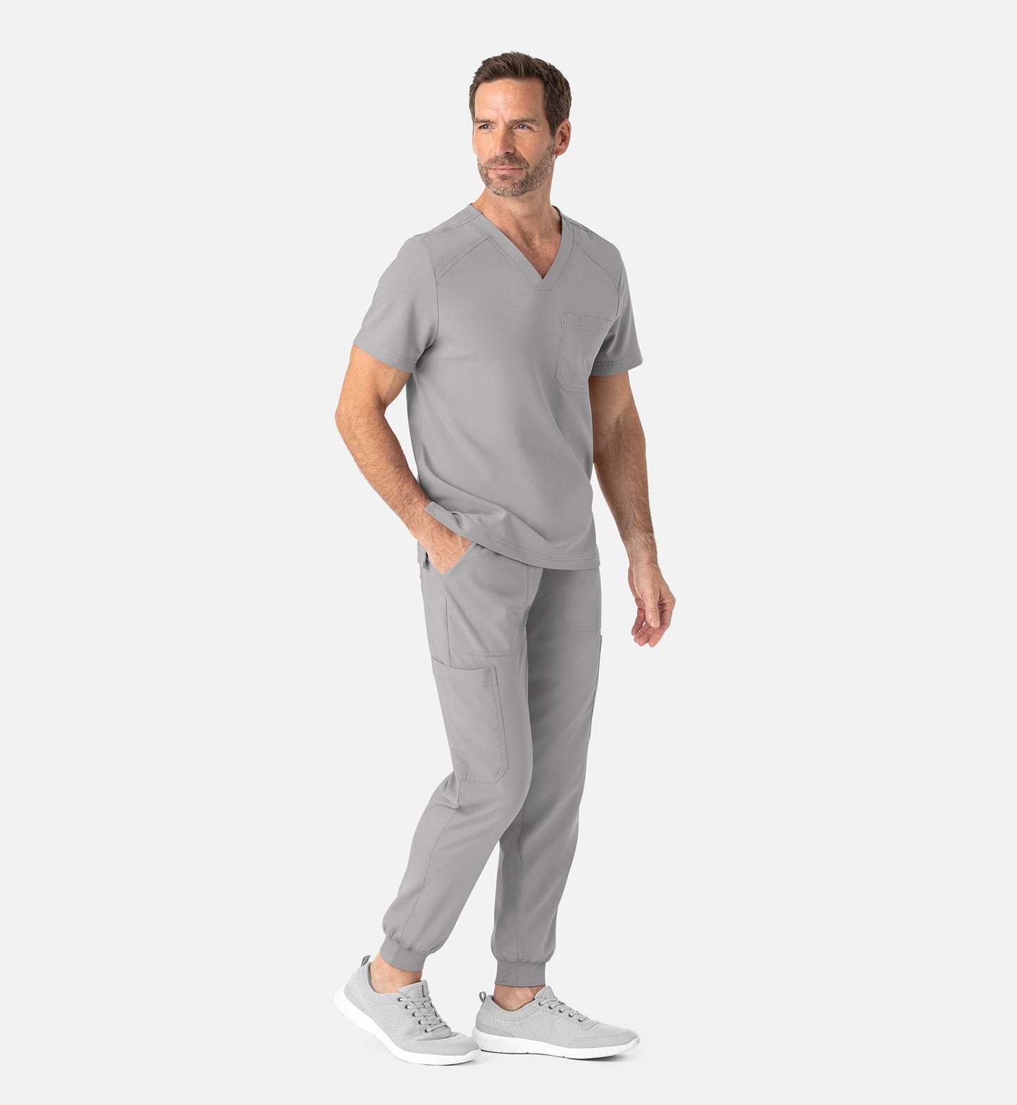Men- Maevn Momentum Tuckable Basic V-Neck Top 5801