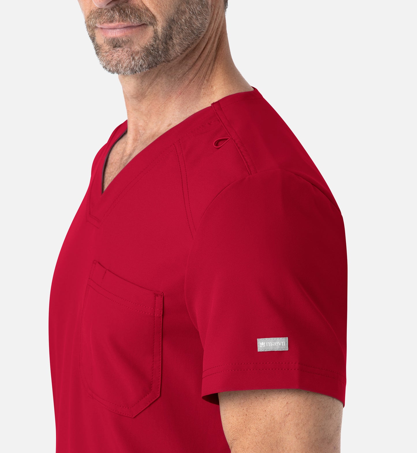 Men- Maevn Momentum Tuckable Basic V-Neck Top 5801