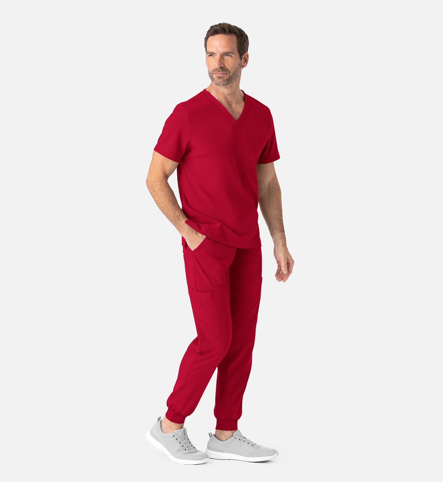 Men- Maevn Momentum Tuckable Basic V-Neck Top 5801