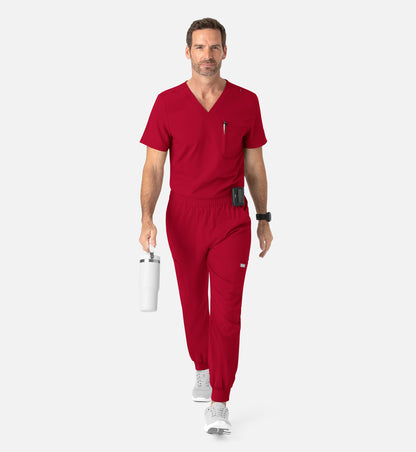 Men- Maevn Momentum Tuckable Basic V-Neck Top 5801