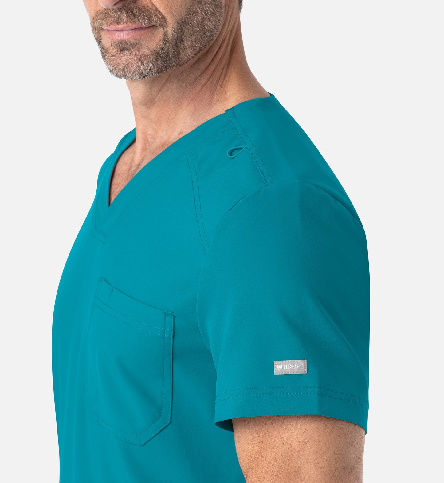 Men- Maevn Momentum Tuckable Basic V-Neck Top 5801