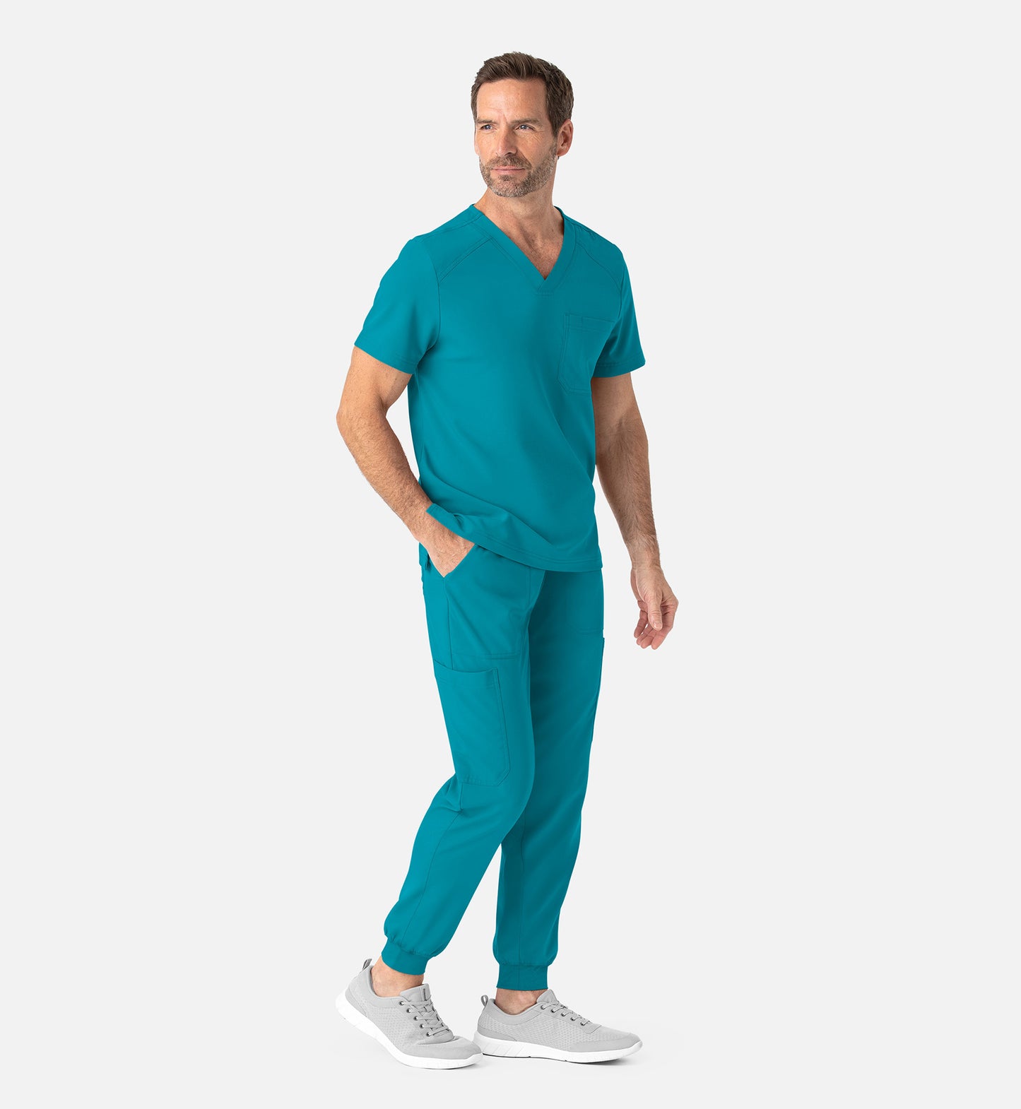 Men- Maevn Momentum Tuckable Basic V-Neck Top 5801