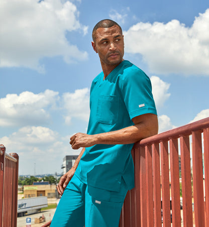 Men- Maevn Momentum Tuckable Basic V-Neck Top 5801