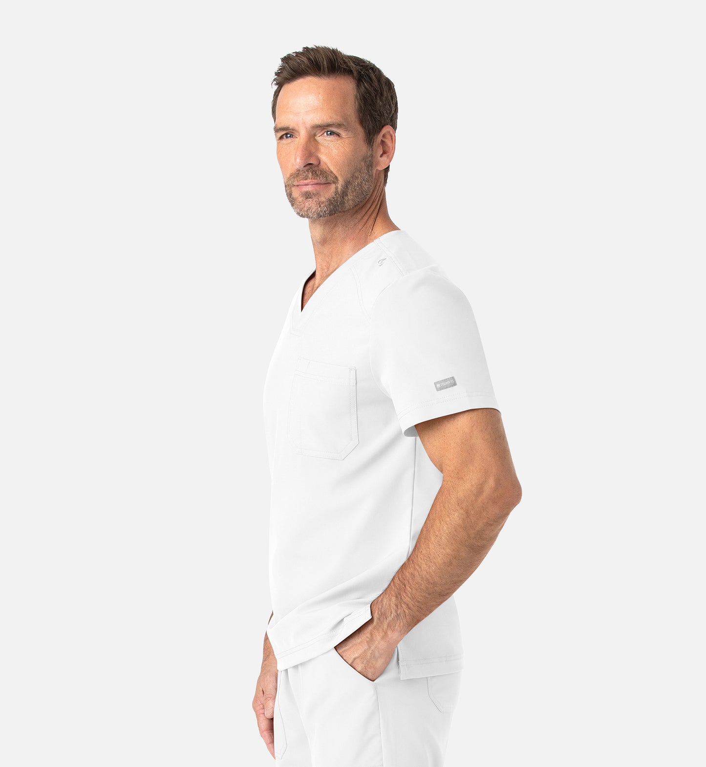 Men- Maevn Momentum Tuckable Basic V-Neck Top 5801
