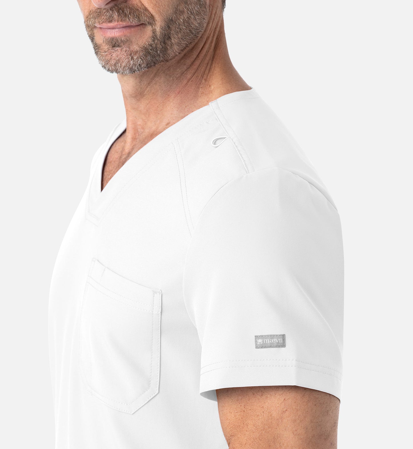 Men- Maevn Momentum Tuckable Basic V-Neck Top 5801