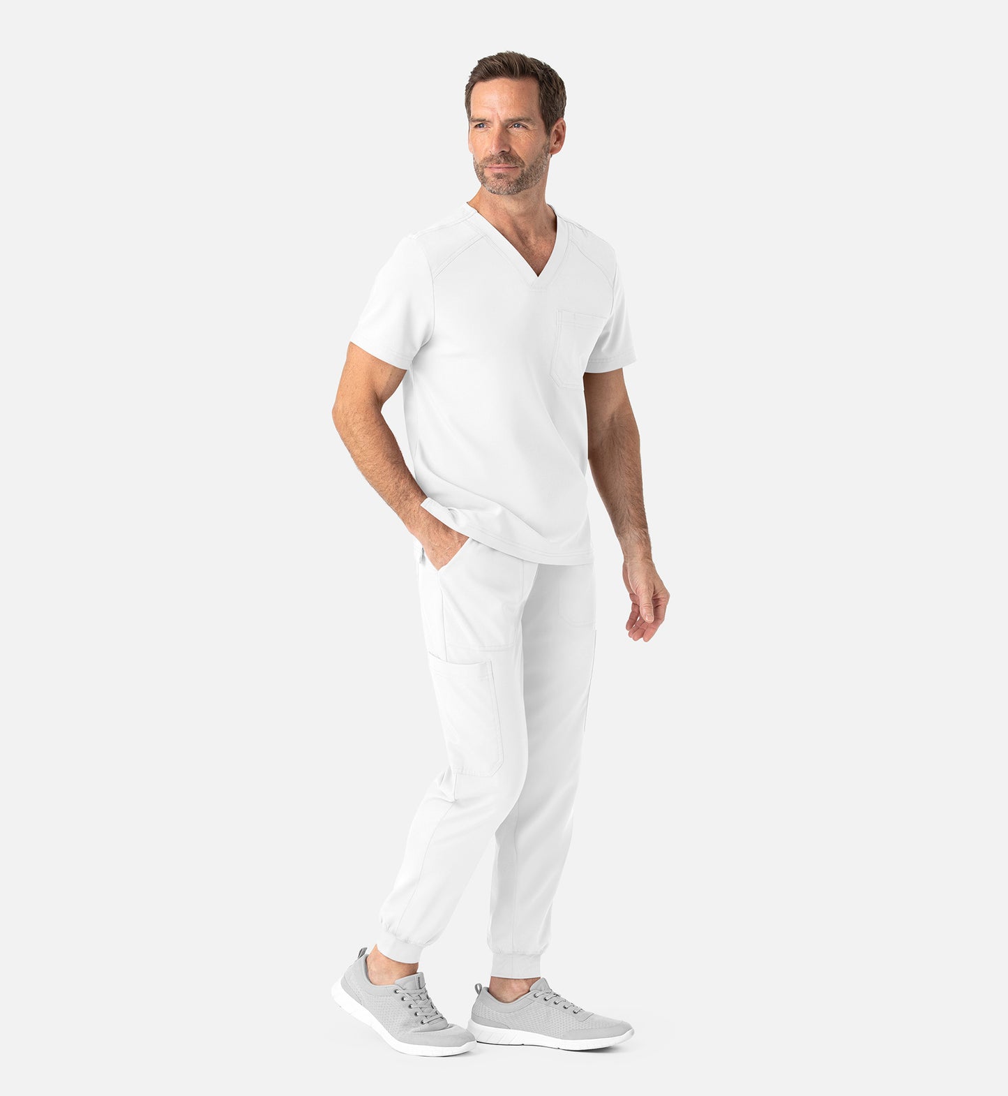 Men- Maevn Momentum Tuckable Basic V-Neck Top 5801