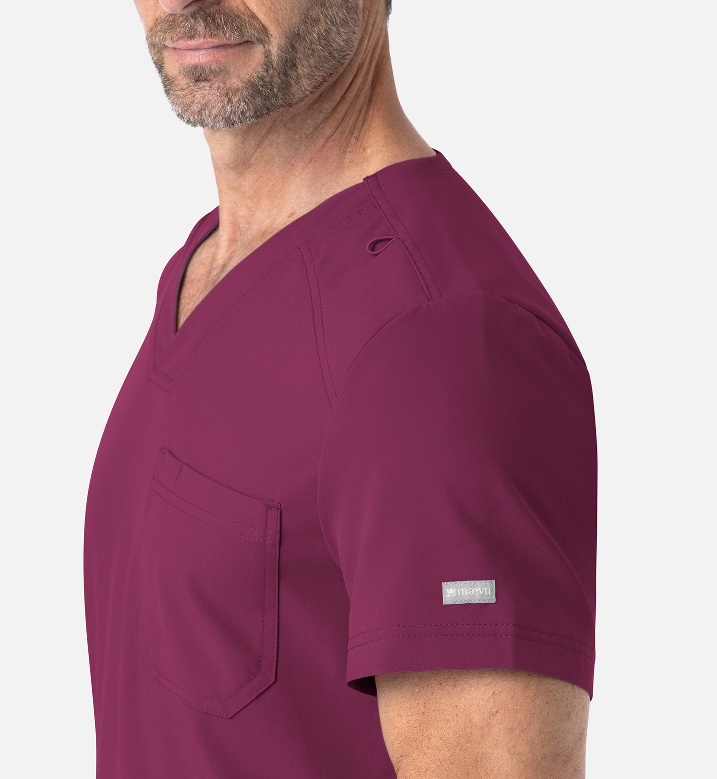 Men- Maevn Momentum Tuckable Basic V-Neck Top 5801