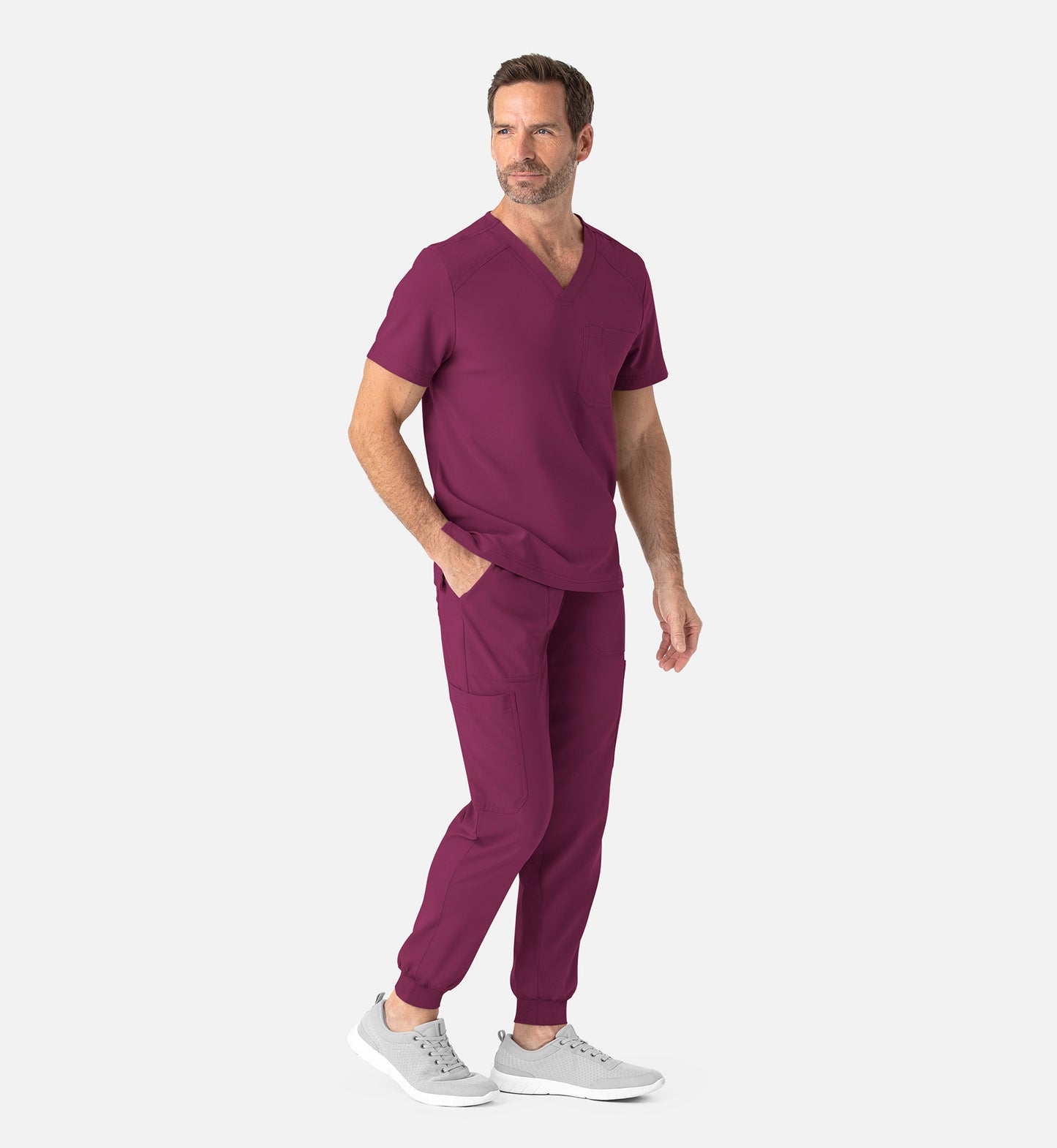 Men- Maevn Momentum Tuckable Basic V-Neck Top 5801