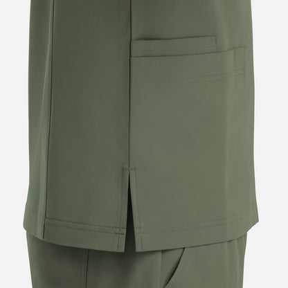 MAEVN MEN’S 4 POCKET V-NECK TOP 5802 (FALL COLORS)