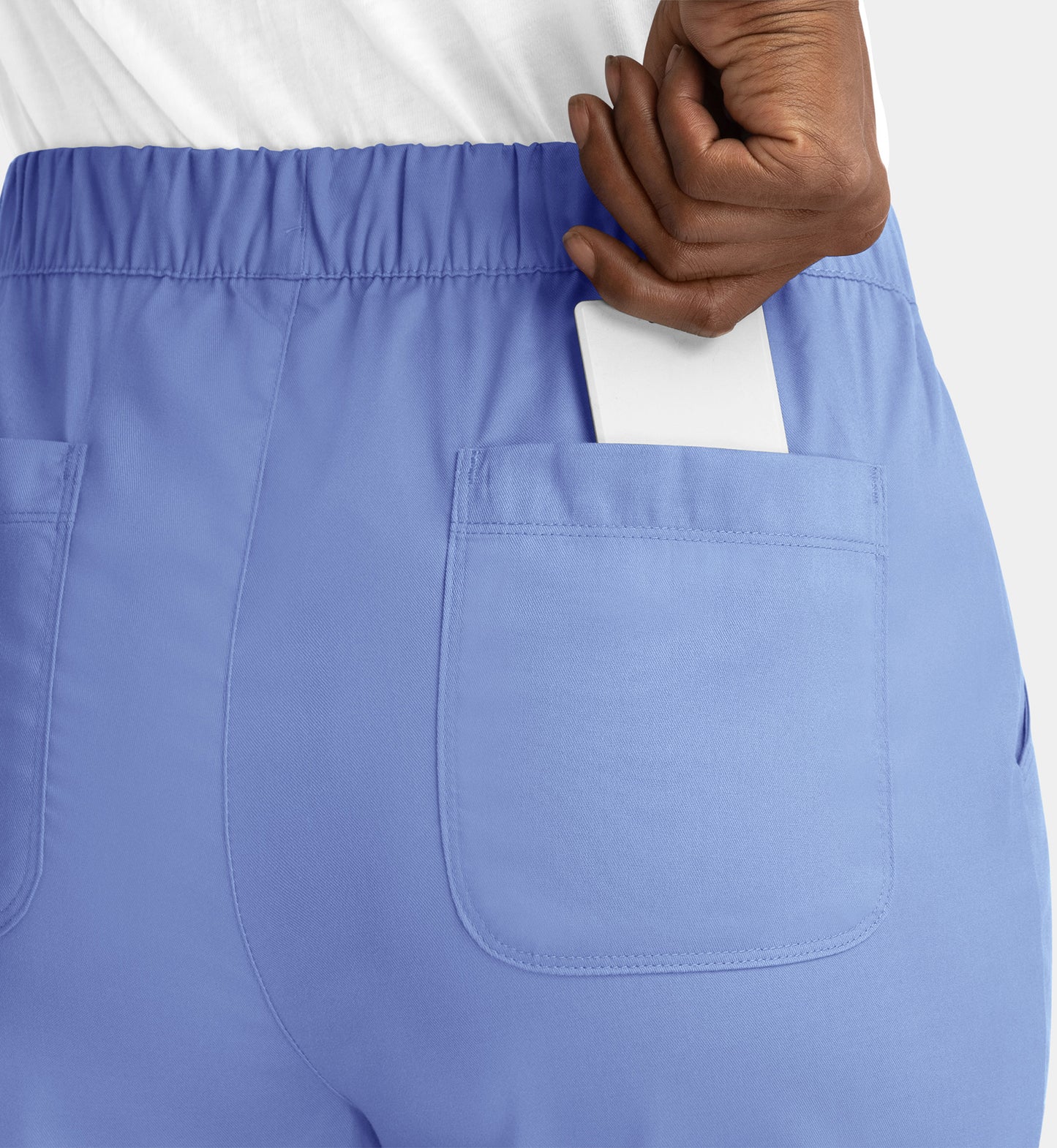 Women Maevn Matrix Full Elastic Waistband Cargo Pant 6501