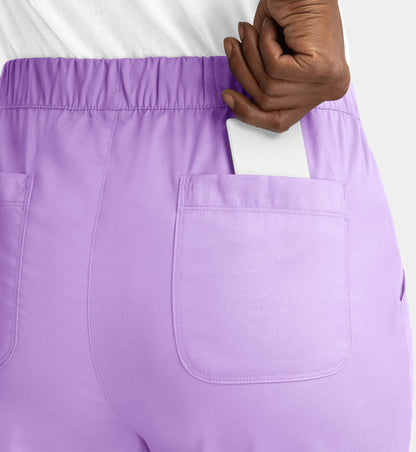 Women Maevn Matrix Full Elastic Waistband Cargo Pant 6501